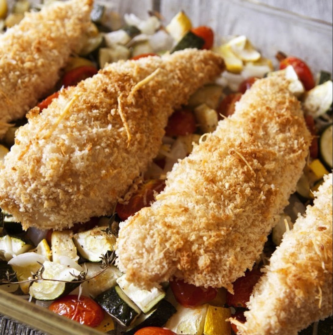 Parmesanlı Tavuk Tarifi