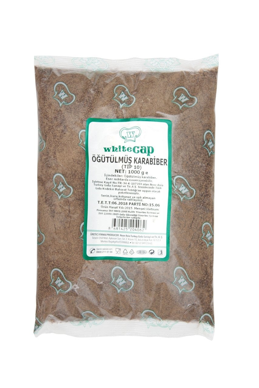 Karabiber - Tip 10 - 1 Kg - Poşet